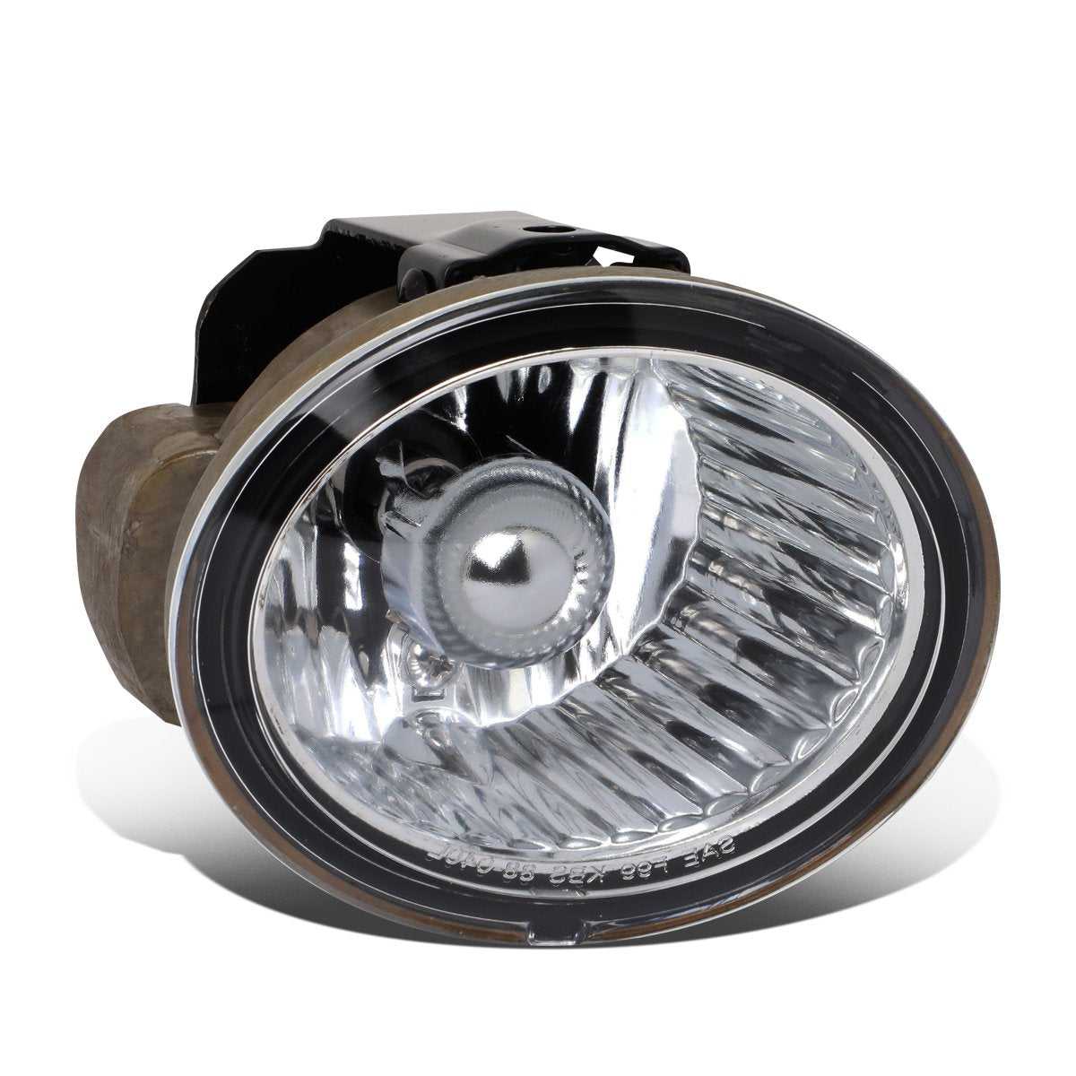 DNA Motoring, DNA Projector Fog Lights Infiniti FX35 (03-05) [OE Style - Clear Lens] - Passenger or Driver Side