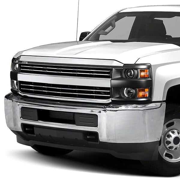 DNA Motoring, DNA Projector Headlights Chevy Silverado (2015-2019) w/ Black Housing