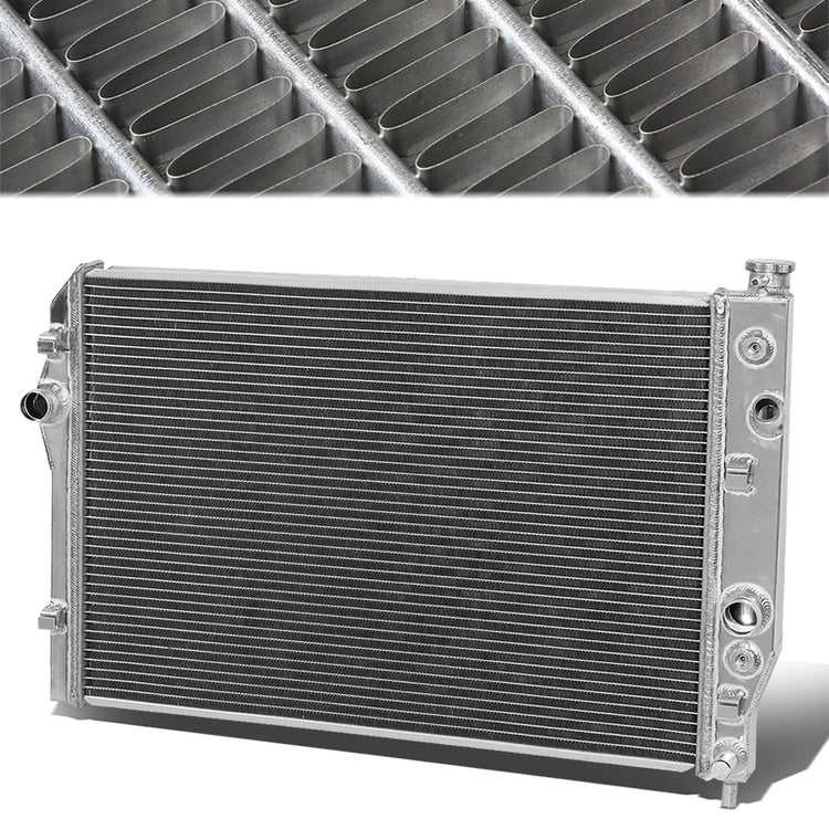 DNA Motoring, DNA Radiator Chevy Camaro M/T (93-02) 2 Row Aluminum Performance Replacement