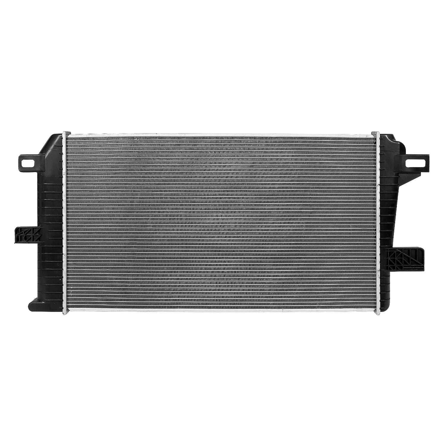 DNA Motoring, DNA Radiator Chevy Silverado 6.6L Turbo Diesel (01-05) [DPI 2510] OEM Replacement w/ Aluminum Core