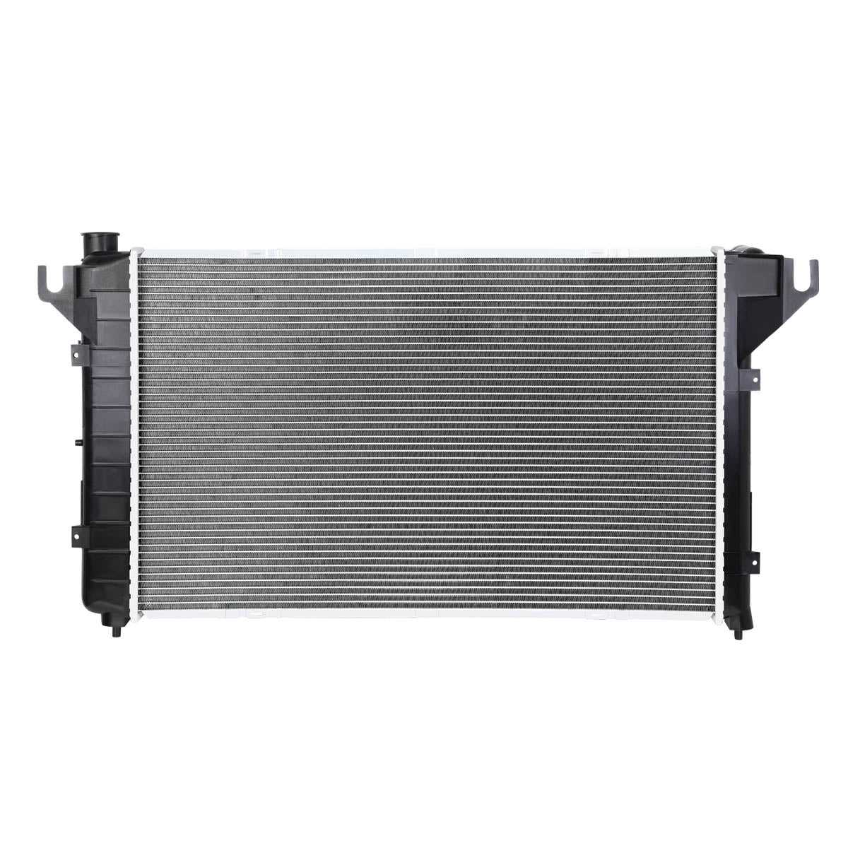 DNA Motoring, DNA Radiator Dodge Ram 3.9L/ 5.2L/ 5.9L A/T (94-02) [DPI 1552] OEM Replacement w/ Aluminum Core