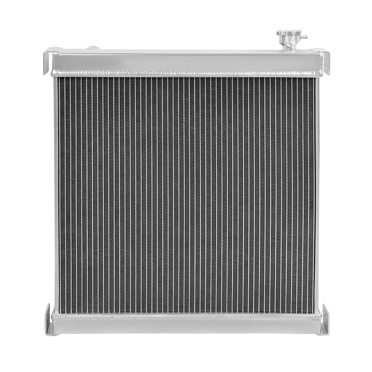 DNA Motoring, DNA Radiator Jeep Wrangler YJ/TJ 2.4L/4.2L M/T (97-06) 2 Row Aluminum Performance Replacement