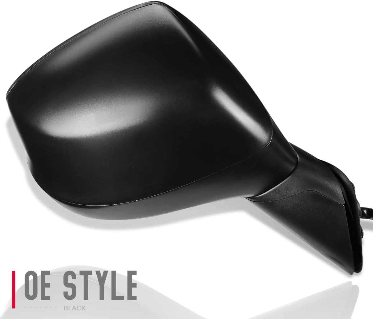 DNA Motoring, DNA Side Mirror Honda Civic (12-15) [OEM Style / Powered + Paintable] Passenger Side Only