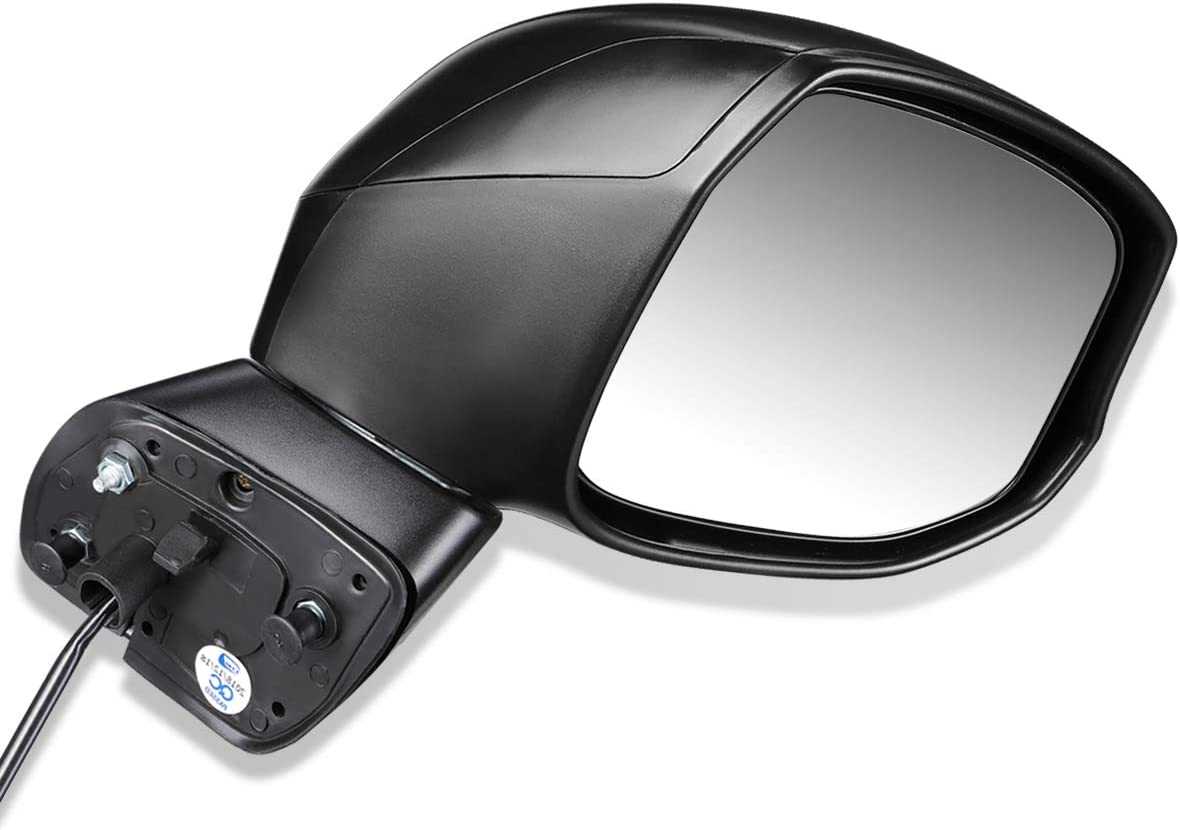 DNA Motoring, DNA Side Mirror Honda Civic (12-15) [OEM Style / Powered + Paintable] Passenger Side Only