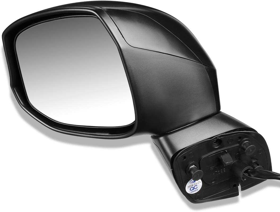 DNA Motoring, DNA Side Mirror Honda Civic (12-15) [OEM Style / Powered or Manual + Heated or Non-Heated + Paintable] Driver / Passenger Side