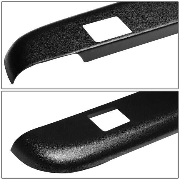 DNA Motoring, DNA Side Rail Caps Chevy Silverado 1500 (2007-2013) 2500 HD/3500 HD (2007-2014) 8Ft Fleetside Long Bed w/ Holes - Pair