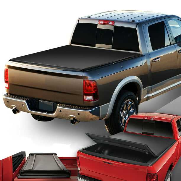 DNA Motoring, DNA Tonneau Cover Chevy Silverado / GMC Sierra 1500 (2007-2018) 5-3/4' Bed Soft Tri-Fold Adjustable - Black