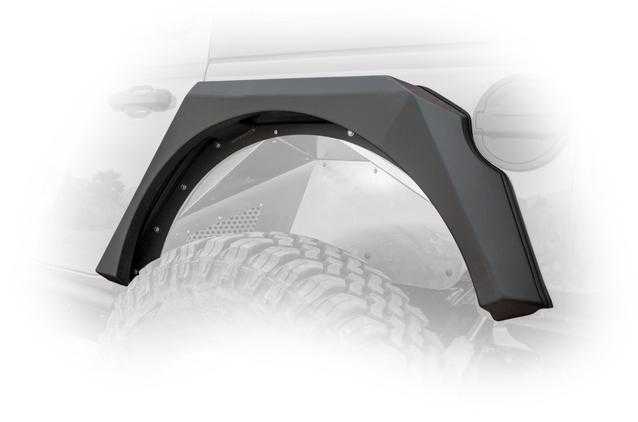 DV8 Off Road, DV8 Off Road Armor Fender Flares Jeep JL (2018-2021) Front & Rear