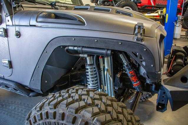 DV8 Off Road, DV8 Off Road Fender Flare Delete Jeep JK (2007-2018) Front and Rear