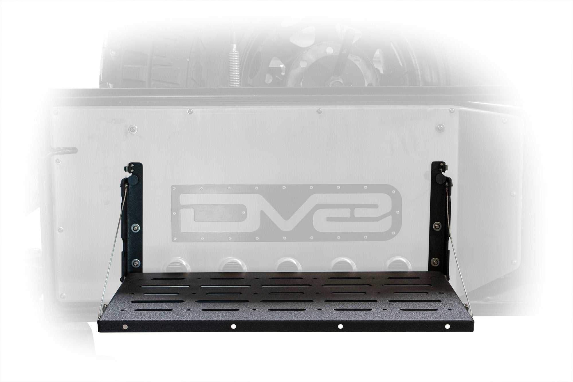 DV8 Off Road, DV8 Off Road Folding Trail Table Jeep Wrangler JK (2007-2018) Rear Door