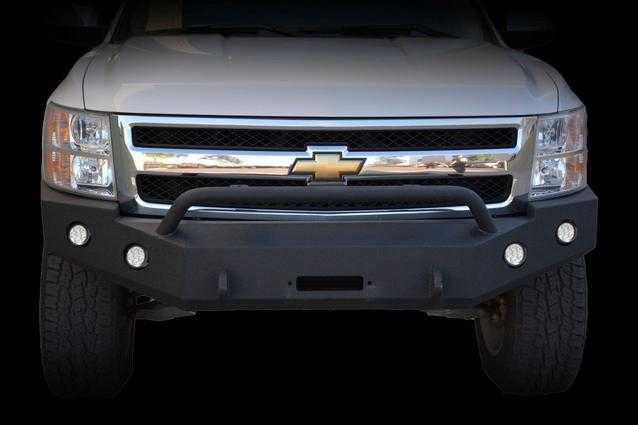 DV8 Off Road, DV8 Off Road Front Bumper Chevy Silverado 1500 (2007-2013) FBCS1-01