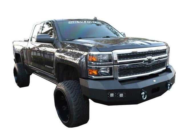 DV8 Off Road, DV8 Off Road Front Bumper Chevy Silverado 1500 (2014-2015) w/ LED Lights - FBCS1-02