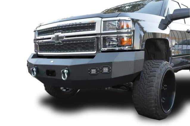 DV8 Off Road, DV8 Off Road Front Bumper Chevy Silverado 1500 (2014-2015) w/ LED Lights - FBCS1-02