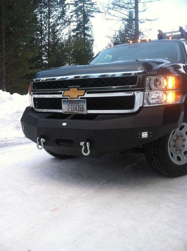 DV8 Off Road, DV8 Off Road Front Bumper Chevy Silverado 2500/3500 (2011-2014) FBCS2-02