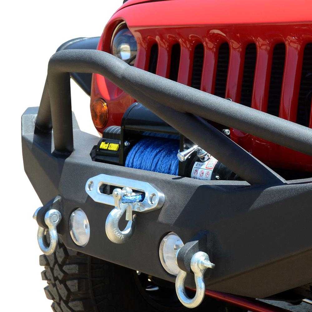 DV8 Off Road, DV8 Off Road Front Bumper Jeep Wrangler JK (2007-2018) FS-10 - FBSHTB-10