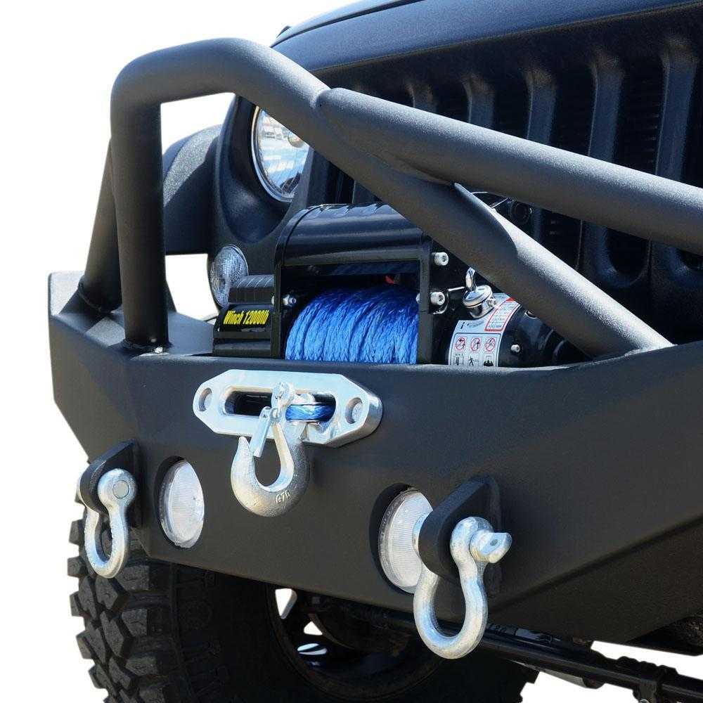 DV8 Off Road, DV8 Off Road Front Bumper Jeep Wrangler JK (2007-2018) FS-12 - FBSHTB-12