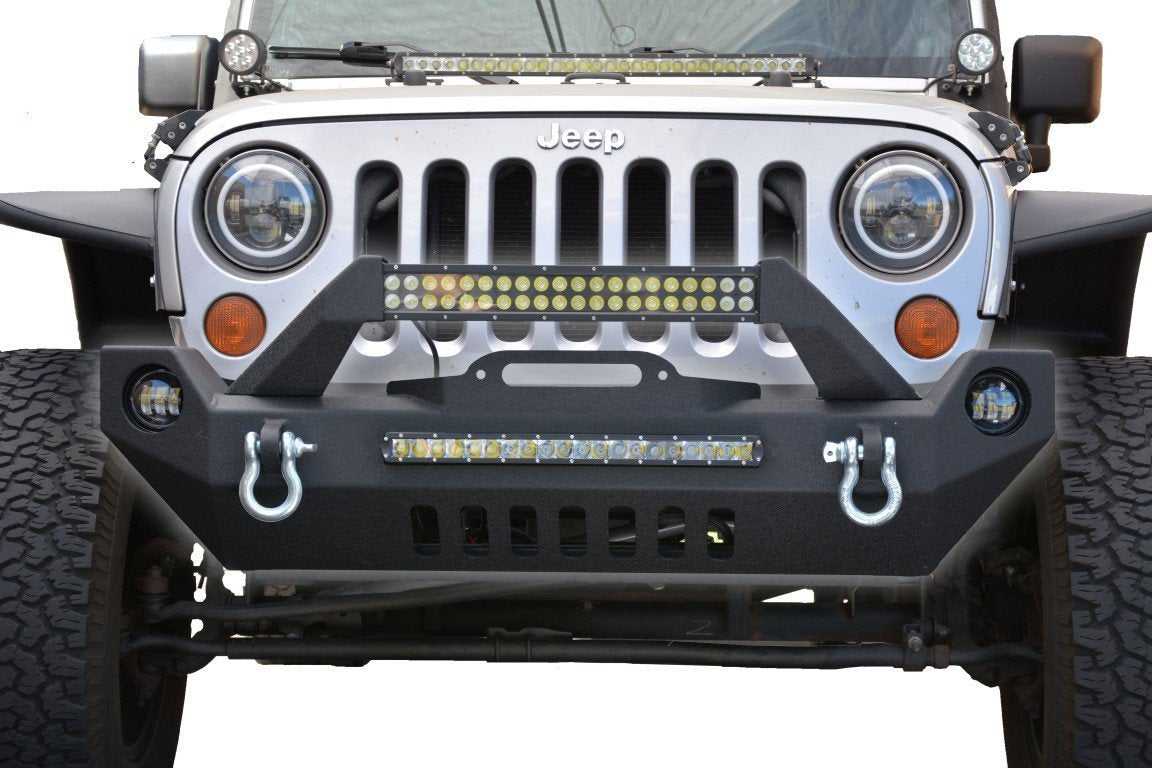 DV8 Off Road, DV8 Off Road Front Bumper Jeep Wrangler JK (2007-2018) FS-17 - FBSHTB-17