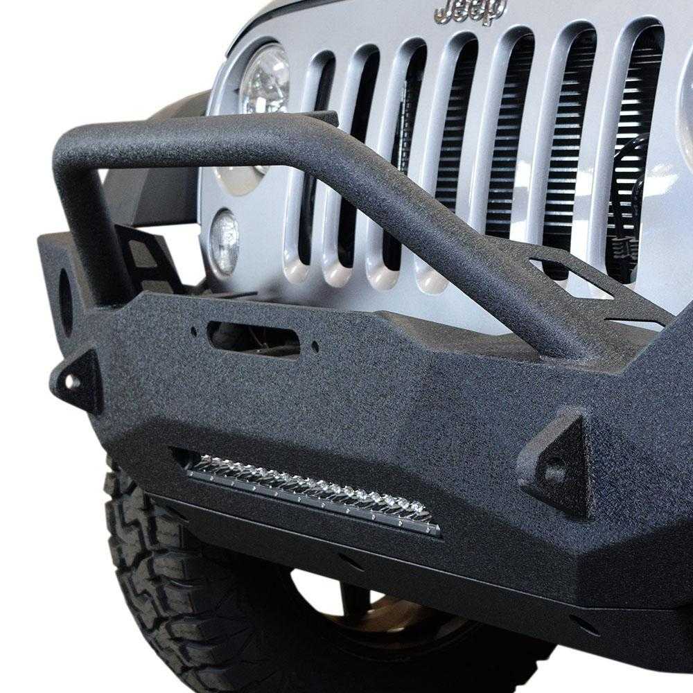 DV8 Off Road, DV8 Off Road Front Bumper Jeep Wrangler JK (2007-2018) FS-18 - FBSHTB-18