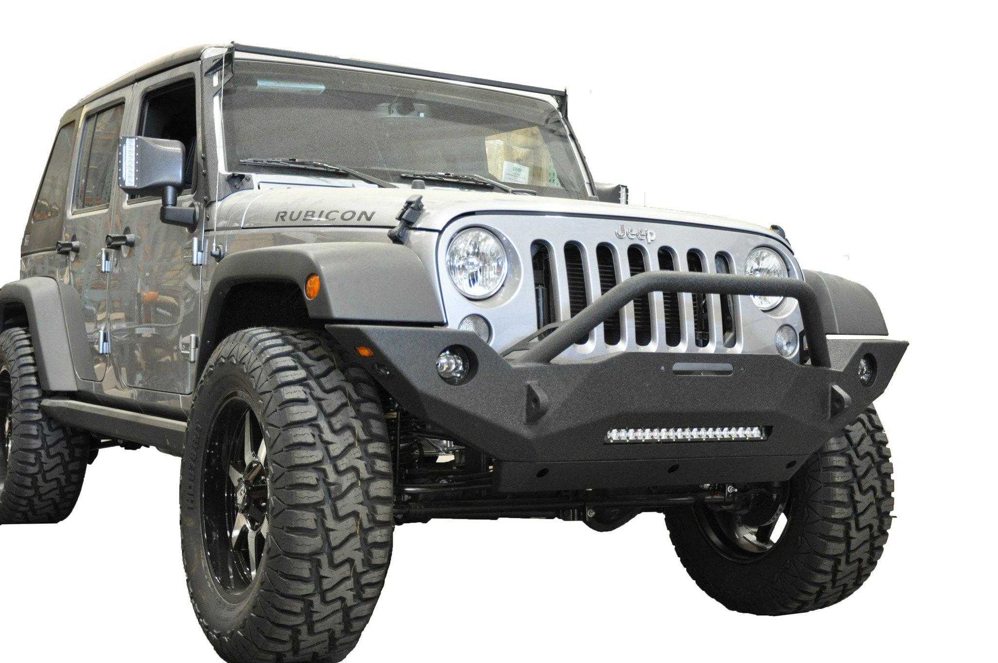 DV8 Off Road, DV8 Off Road Front Bumper Jeep Wrangler JK (2007-2018) FS-18 - FBSHTB-18