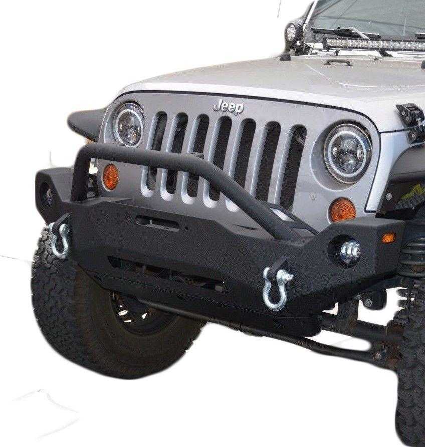 DV8 Off Road, DV8 Off Road Front Bumper Jeep Wrangler JK (2007-2018) FS-19 - FBSHTB-19