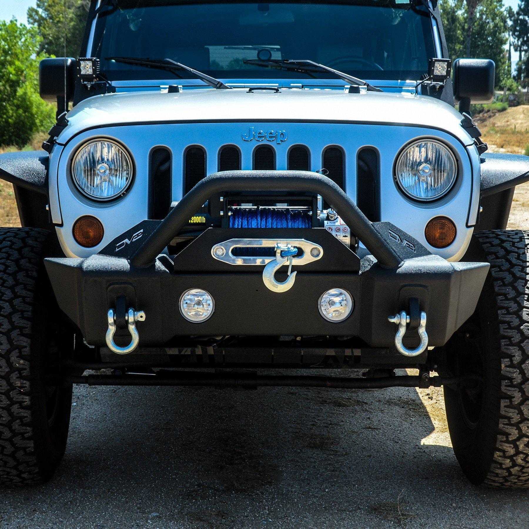 DV8 Off Road, DV8 Off Road Front Bumper Jeep Wrangler JK (2007-2018) Gladiator JL/JT (2018-2021) FS-13 - FBSHTB-13