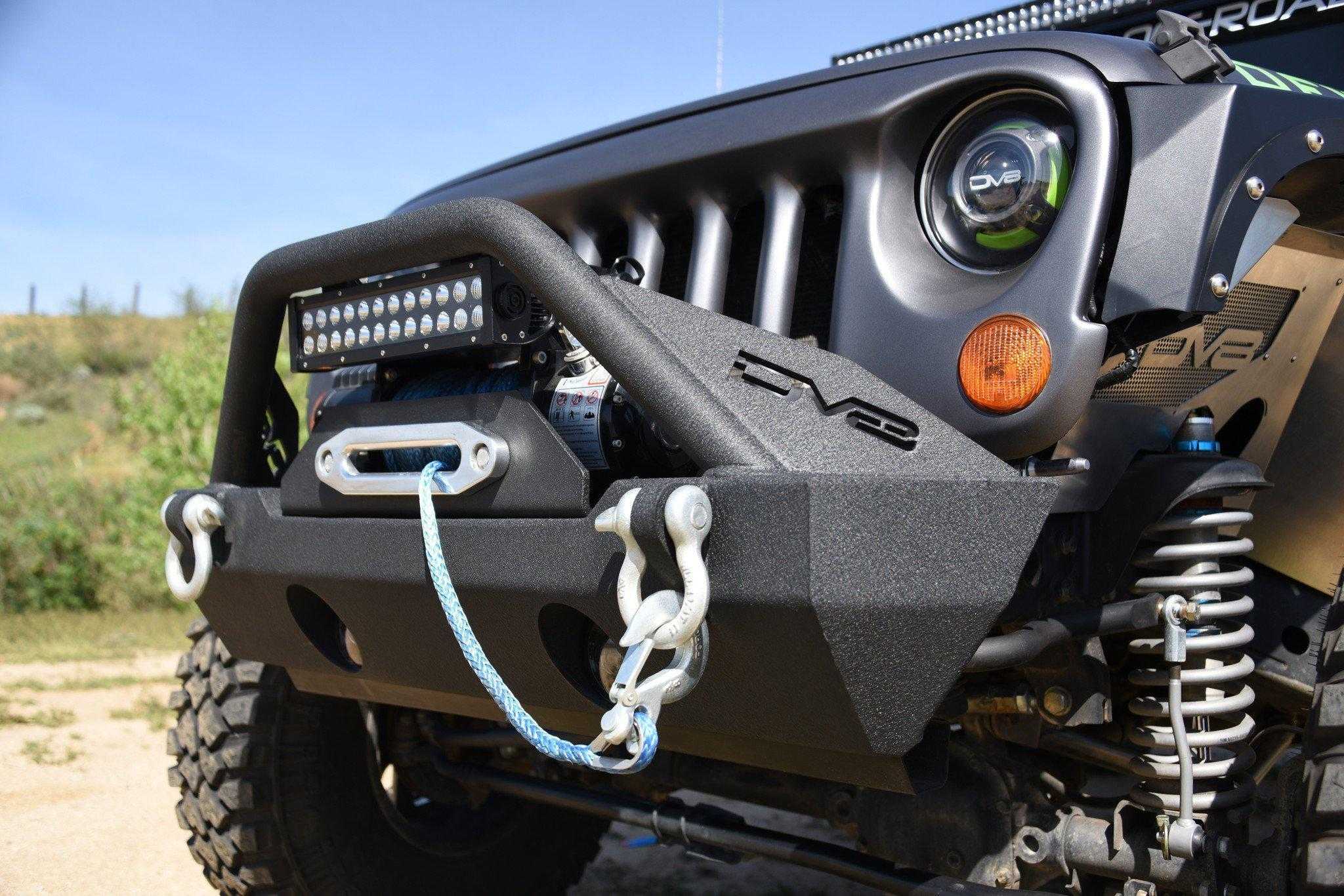 DV8 Off Road, DV8 Off Road Front Bumper Jeep Wrangler JK (2007-2018) Gladiator JL/JT (2018-2021) FS-15 - FBSHTB-15