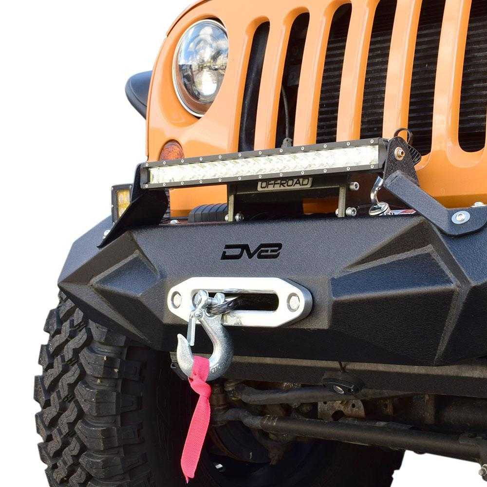 DV8 Off Road, DV8 Off Road Front Bumper Jeep Wrangler JK (2007-2018) Gladiator JL/JT (2018-2021) FS-24 - FBSHTB-24