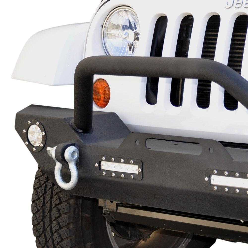 DV8 Off Road, DV8 Off Road Front Bumper Jeep Wrangler JK (2007-2018) Gladiator JL/JT (2018-2021) FS-7 with ABJL-01 - FBSHTB-07