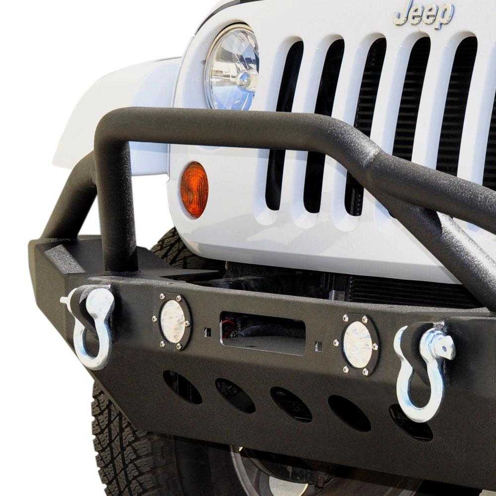 DV8 Off Road, DV8 Off Road Front Bumper Jeep Wrangler JK (2007-2018) Gladiator JL/JT (2018-2021) FS-8 with ABJL-01 - FBSHTB-08