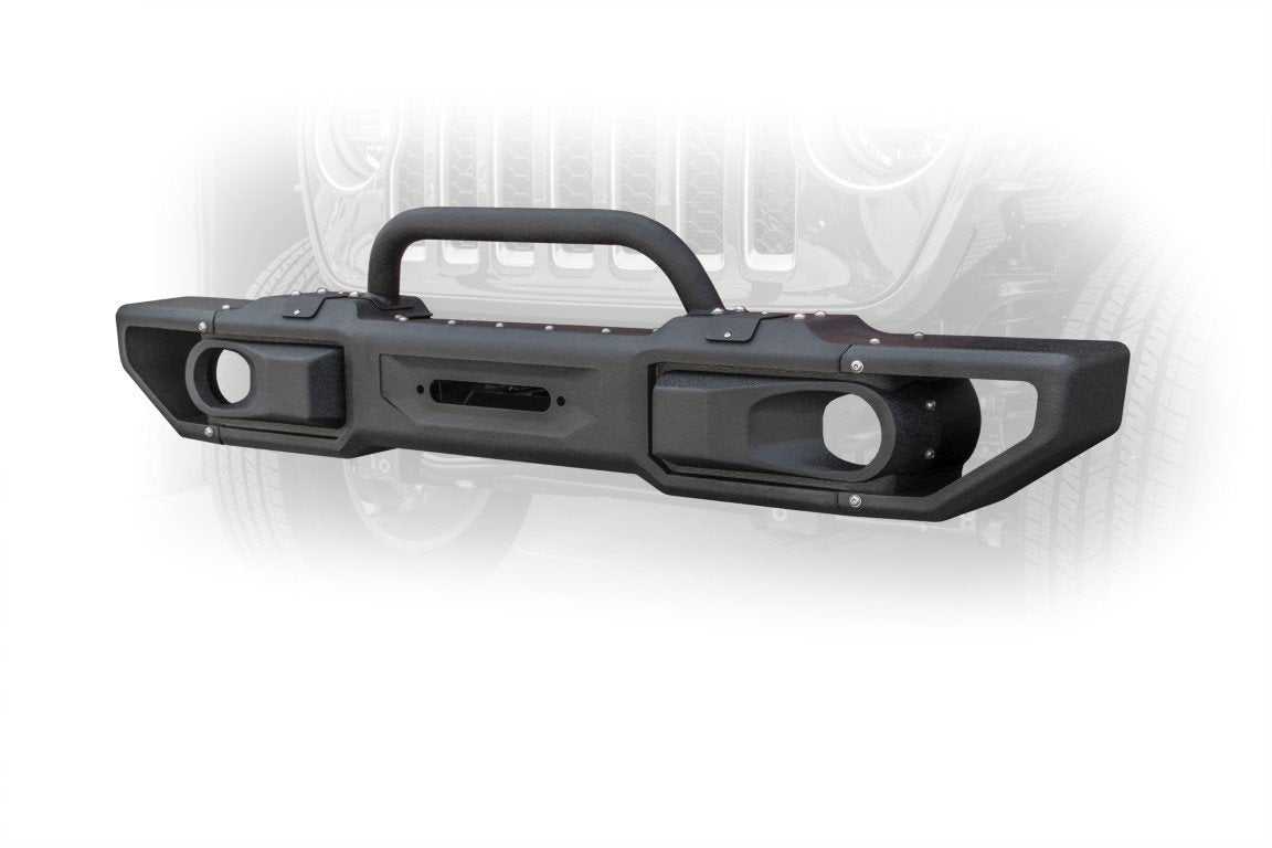 DV8 Off Road, DV8 Off Road Front Bumper Jeep Wrangler JL (2018-2021) Gladiator JT (2020-2021) Modular with Bullbar - FBJL-02