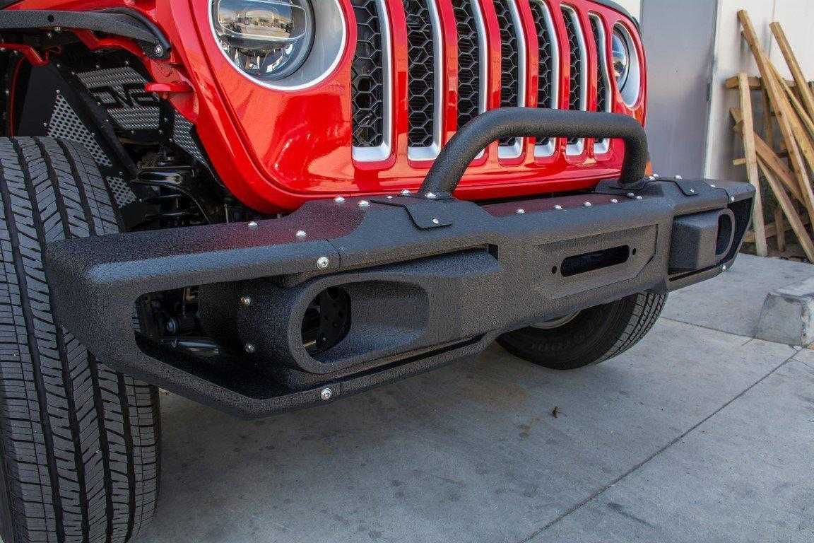 DV8 Off Road, DV8 Off Road Front Bumper Jeep Wrangler JL (2018-2021) Gladiator JT (2020-2021) Modular with Bullbar - FBJL-02