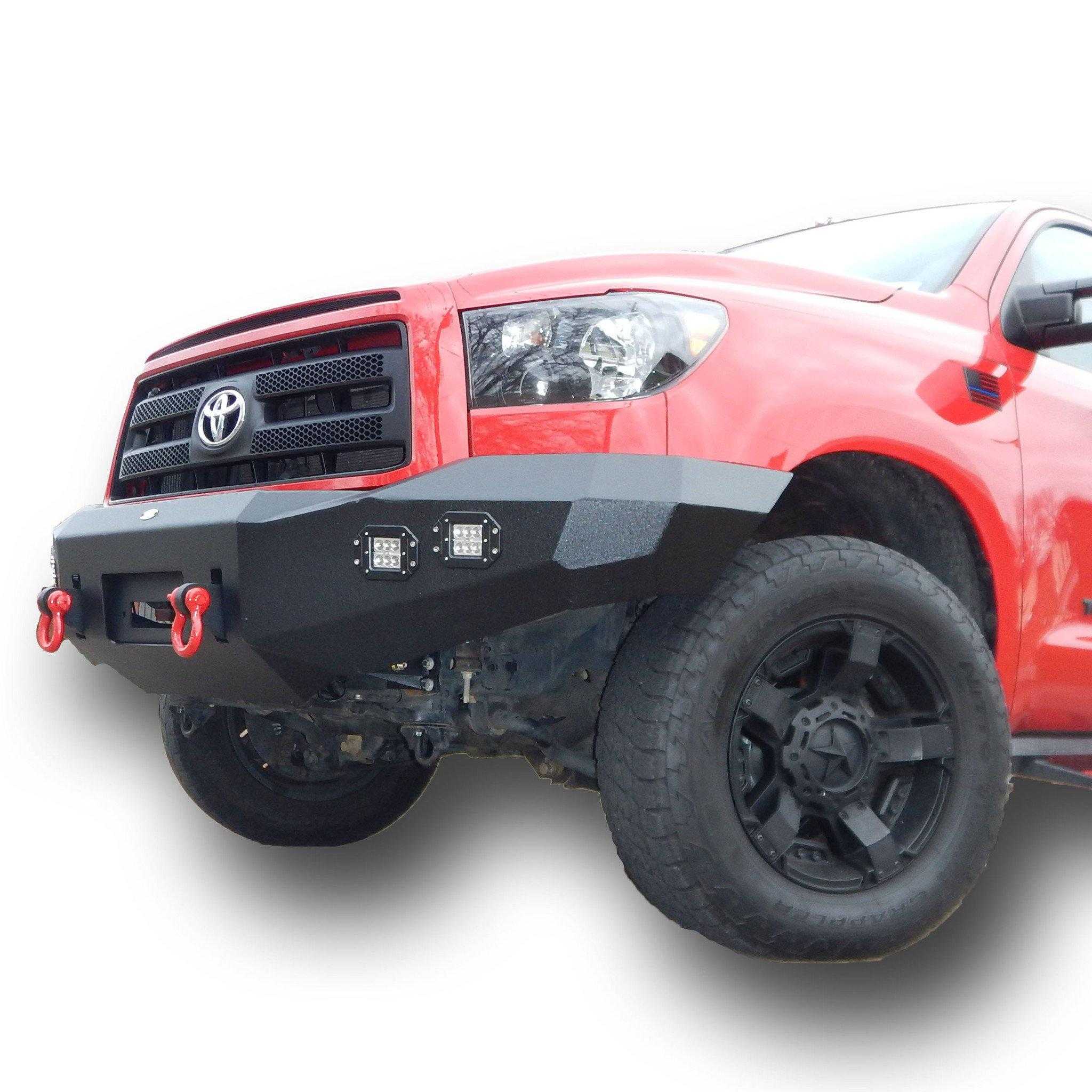 DV8 Off Road, DV8 Off Road Front Bumper Toyota Tundra (2007-2013) w/ LED Lights - FBTT2-02