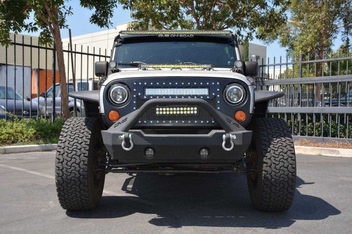 DV8 Off Road, DV8 Off Road Grille Jeep Wrangler JK/JL Gladiator JT - Mesh LED / Replacement Grille