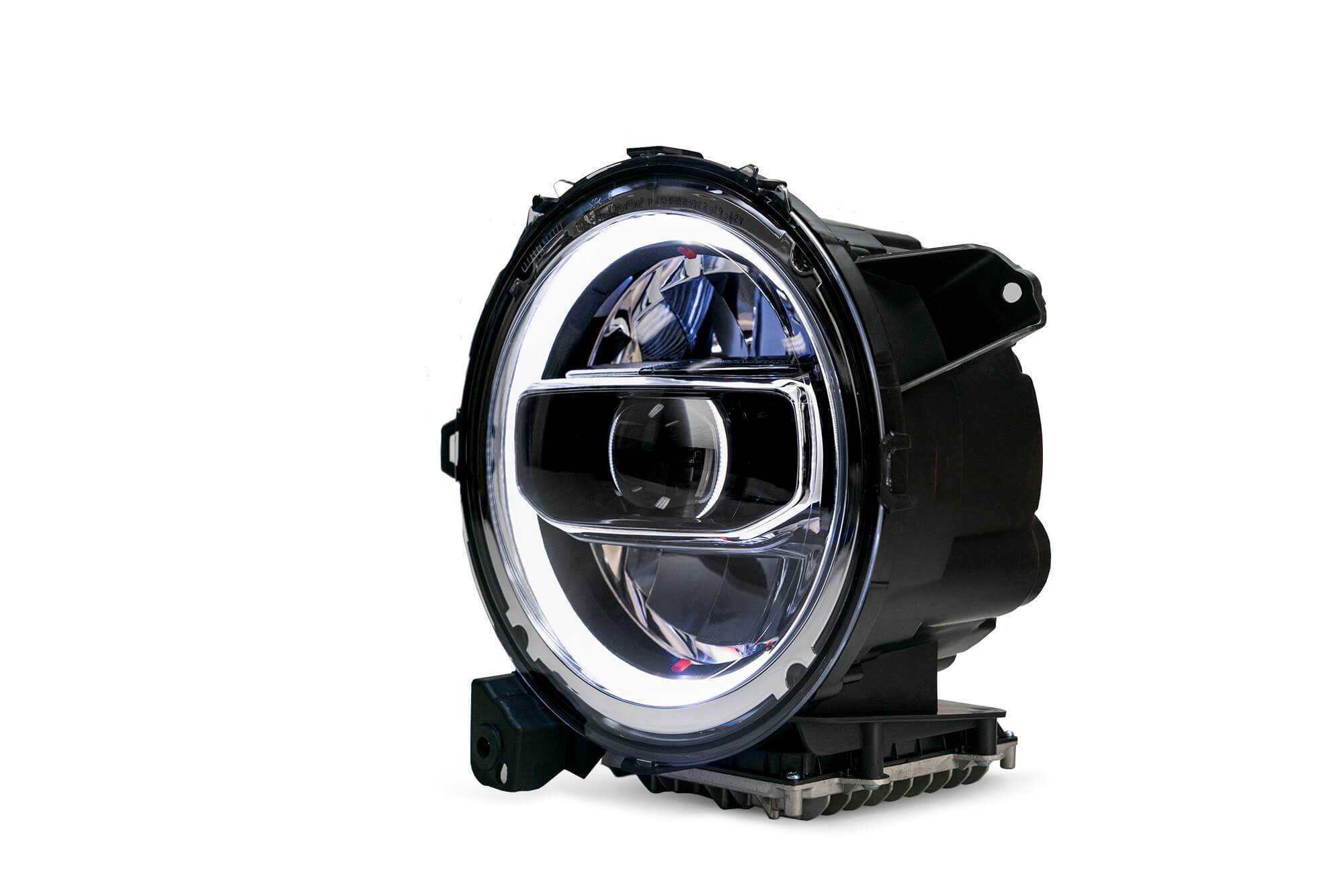 DV8 Off Road, DV8 Off Road Headlights Jeep Wrangler JL (2018-2021) Gladiator JT (2020-2021) LED - Chrome