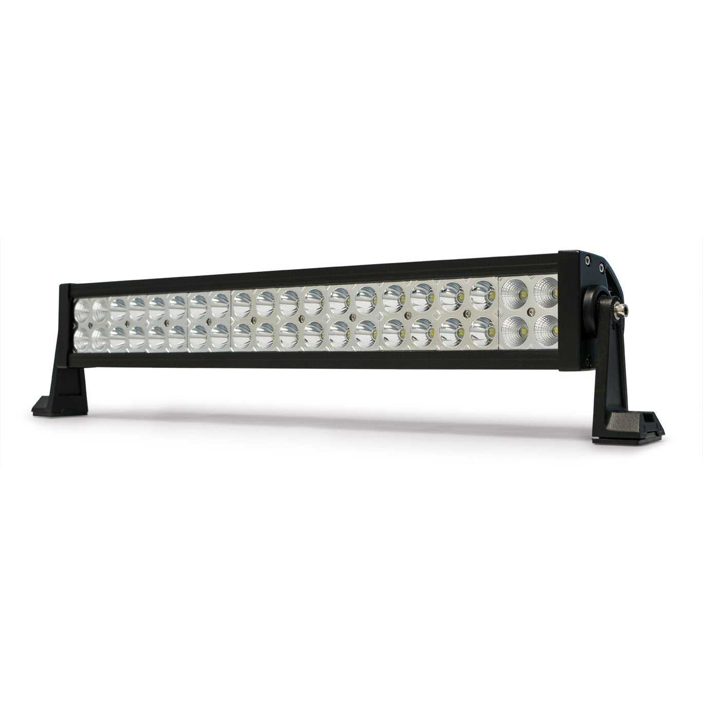 DV8 Off Road, DV8 Off Road LED Light Bar Dual Row - Chrome / Black Face