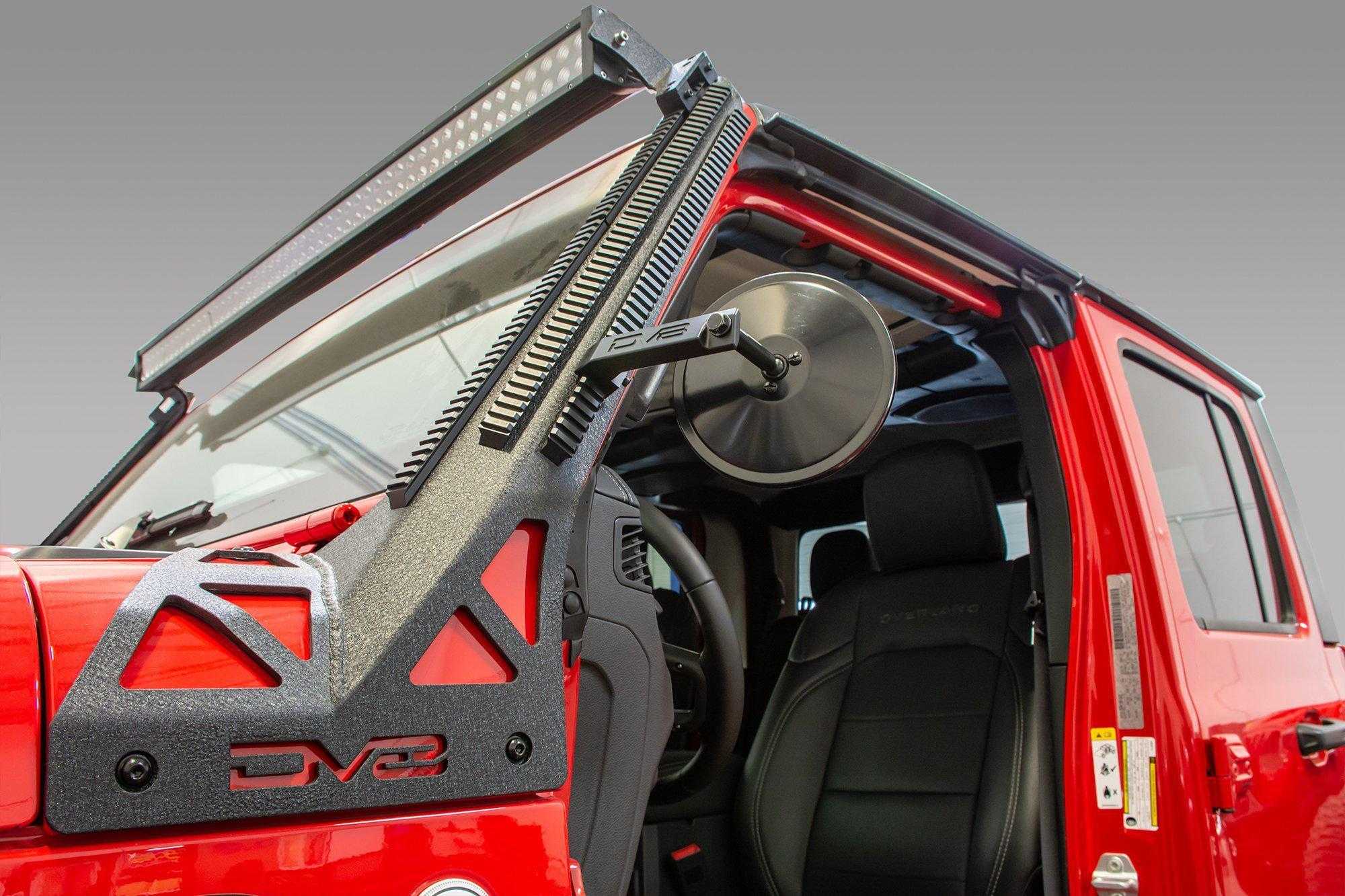 DV8 Off Road, DV8 Off Road Mirrors Jeep Wrangler JK (2007-2018) Trail / Tubular