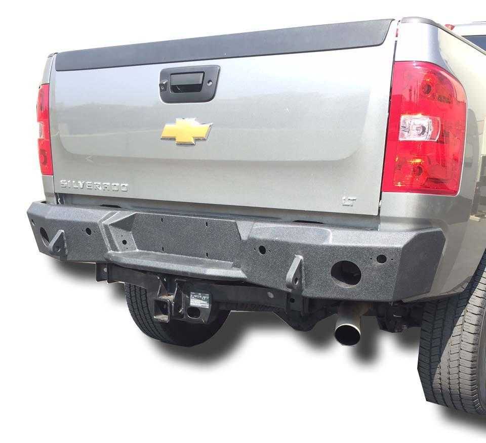 DV8 Off Road, DV8 Off Road Rear Bumper Chevy Silverado (2011-2014) Steel - RBCS2-01