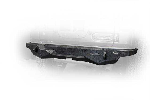 DV8 Off Road, DV8 Off Road Rear Bumper Jeep Wrangler JL (2018-2021) High Clearance - RBJL-07