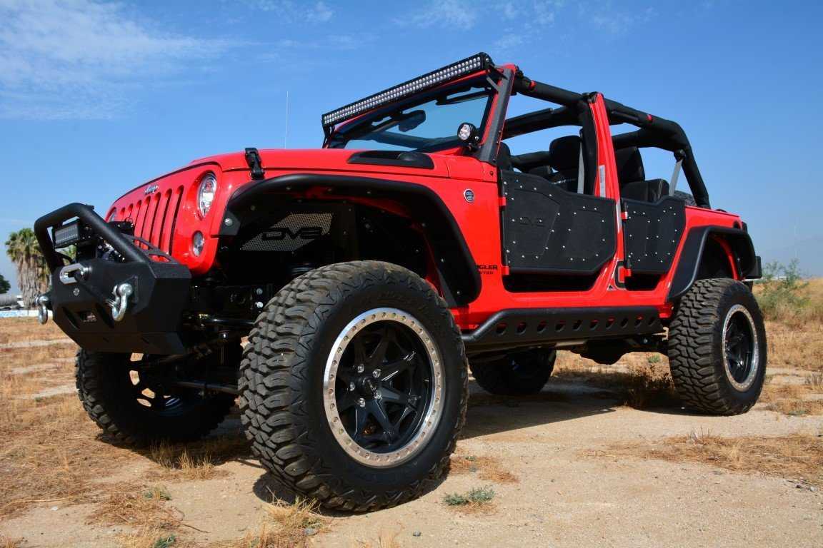 DV8 Off Road, DV8 Off Road Rock Door Jeep Wrangler JK (2007-2018) Plated Steel - Front / Rear