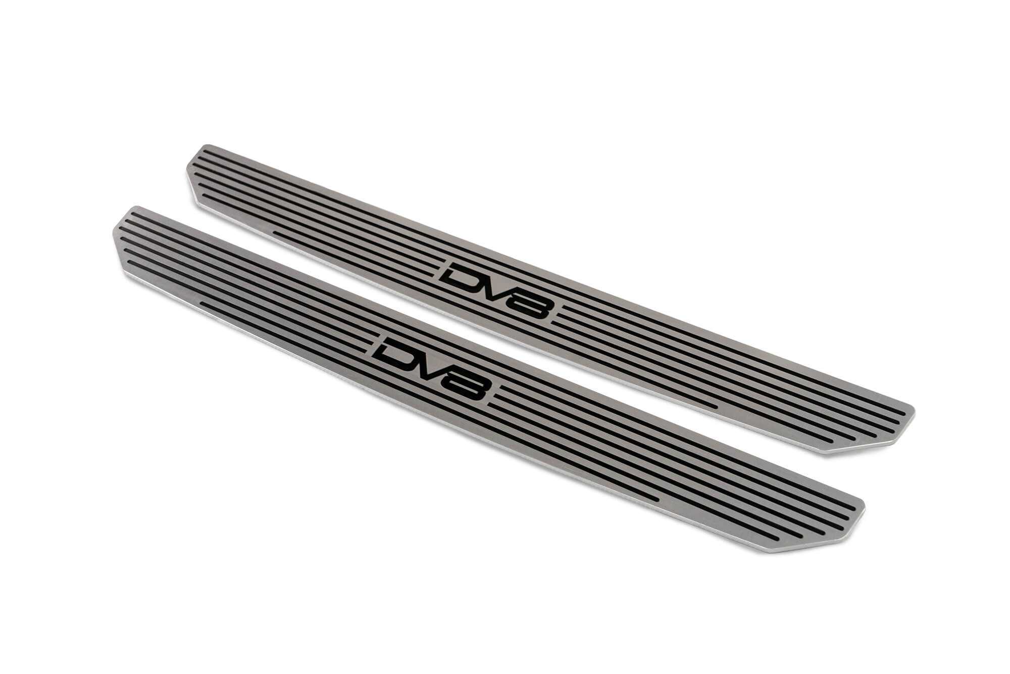 DV8 Off Road, DV8 Off Road Sill Plates Jeep Wrangler JL (2018-2021) Gladiator JT (2020-2021) Front or Rear - DV8 / 1942 / Star Logo