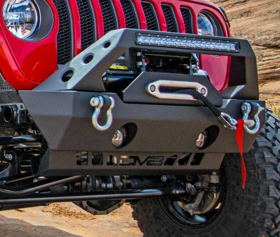 DV8 Off Road, DV8 Off Road Skid Plate Jeep Wrangler JL (2018-2021) Sway Bar Disconnect