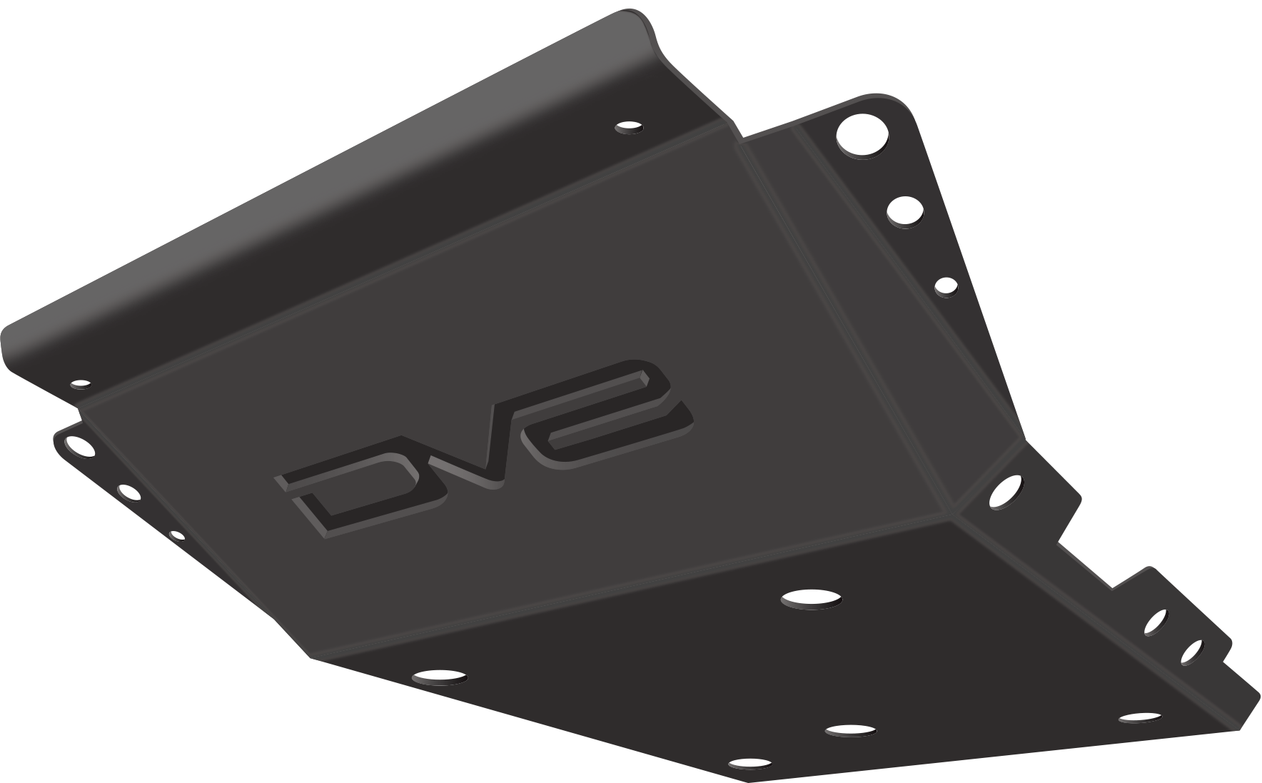 DV8 Off Road, DV8 Off Road Skid Plate Toyota Tacoma (2016-2021) Front