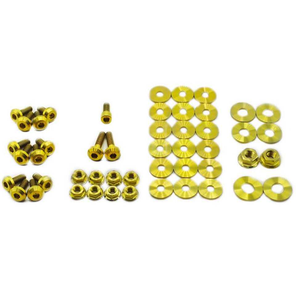 Dress Up Bolts, Dress Up Bolts Ford Focus ST (2011-2014) Titanium Full Engine Bay Kit