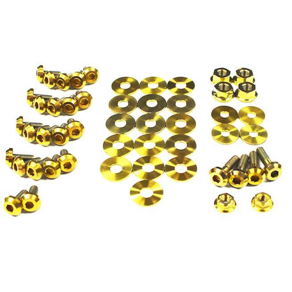 Dress Up Bolts, Dress Up Bolts Pontiac Firebird / Trans Am F-Body (98-02) Titanium Full Engine Bay Kit