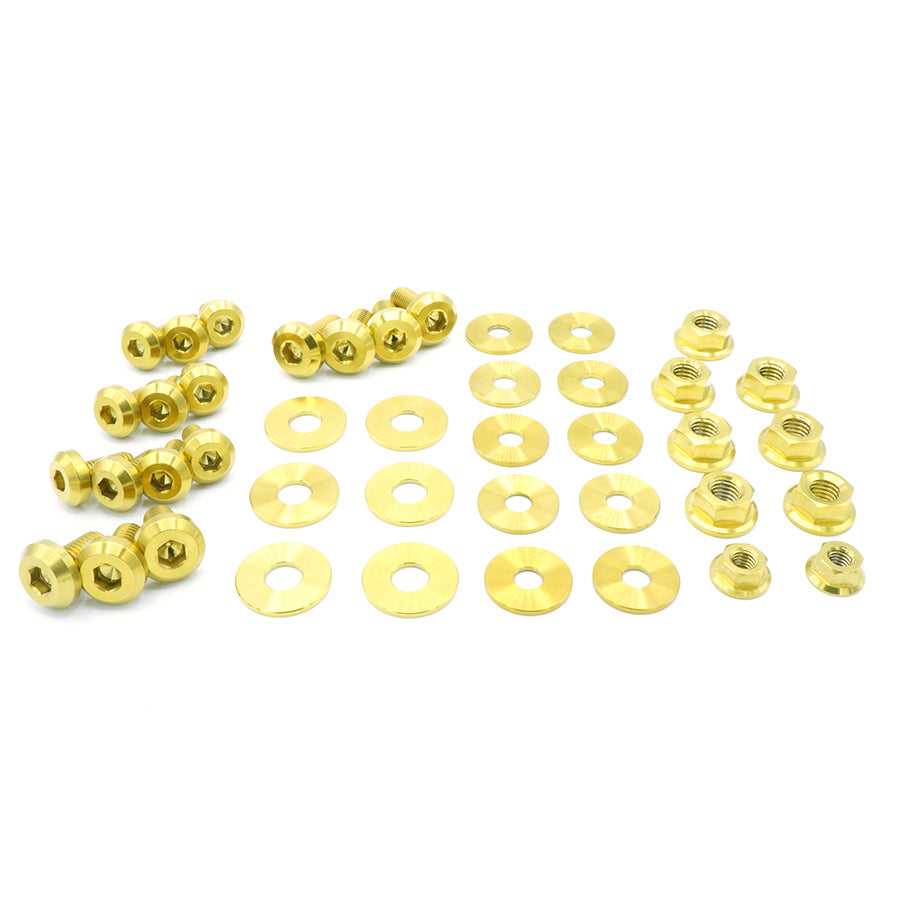 Dress Up Bolts, Dress Up Bolts Subaru WRX / WRX STI (2008-2014) Titanium Hardware Engine Bay Kit