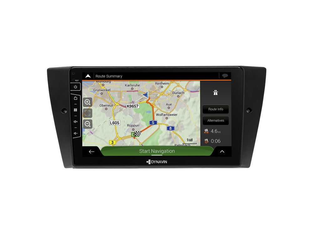 Dynavin, Dynavin 8 Pro Radio Navigation BMW 3 Series E90/E91/E92/E93 (06-13) 9" Touchscreen Android Auto / Apple Carplay